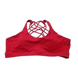 CVG Red Strappy Sports Bra